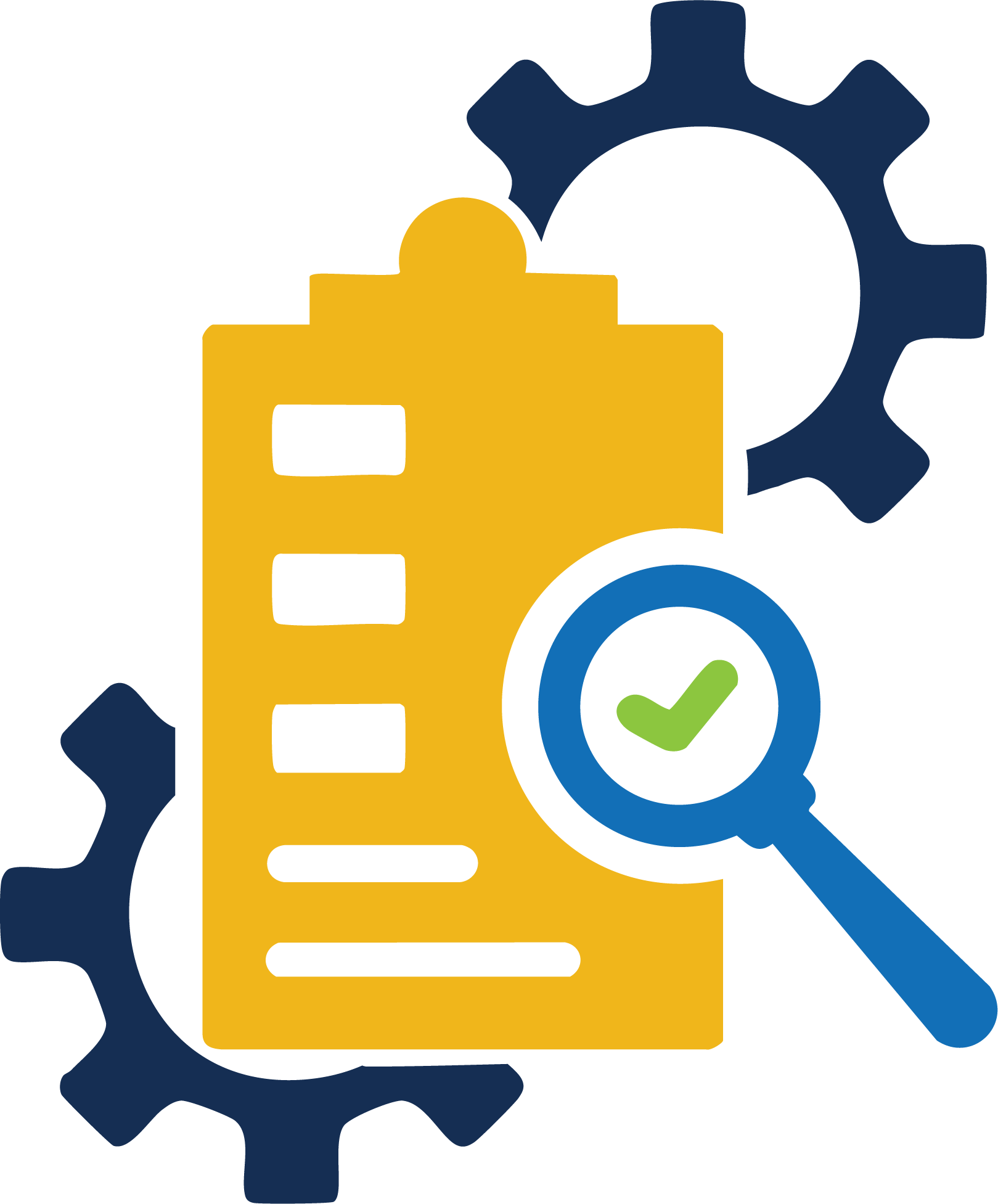 Gráfico de proceso de acreditación